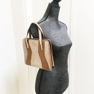 Via Spiga Embossed Leather Purse